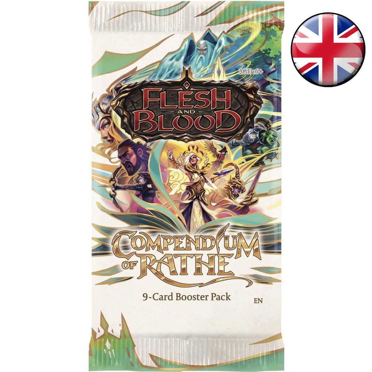 Box of 4 Boxes of 24 Boosters - Compendium of Rathe - Flesh & Blood - FAB - EN
