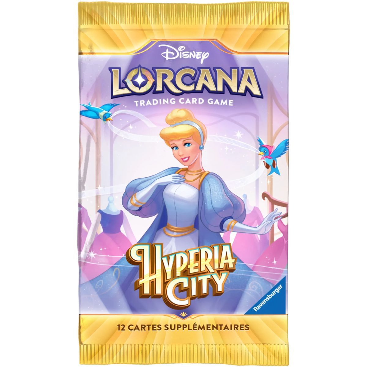 Box of 4 Troves Packs - The Treasure of the Illuminators – Chapter 14: Hyperia City - Disney Lorcana - Set 14 - FR