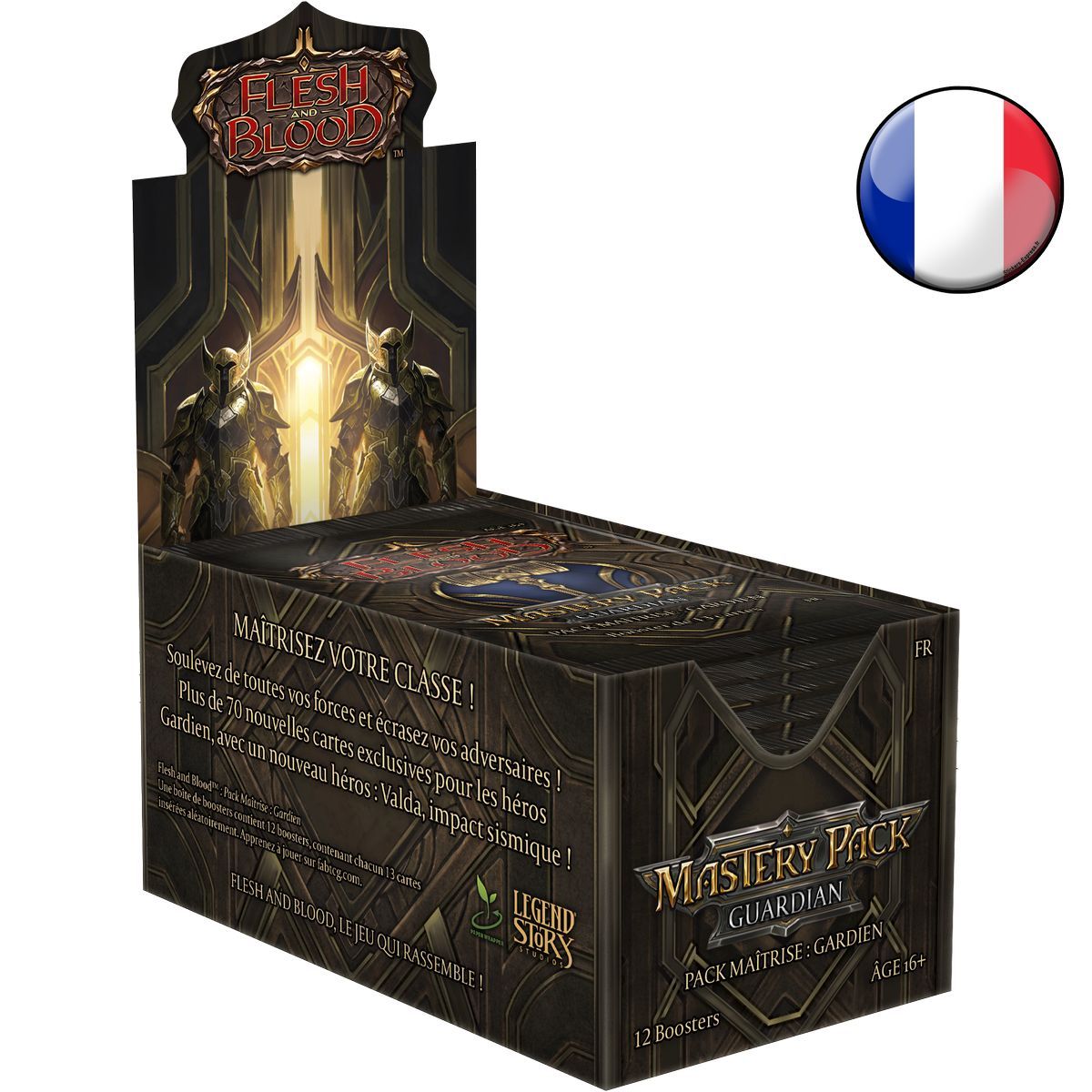 Box of 8 Boxes of 12 Boosters - Mastery Pack Guardian - Flesh & Blood - FAB - FR