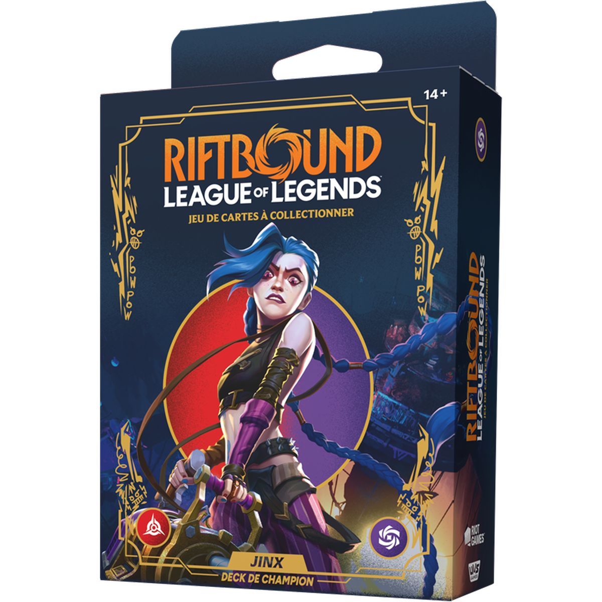 Champion Deck - Origins: Jinx - Riftbound League of Legends TCG - French