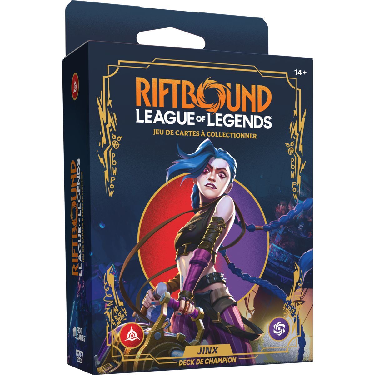 Champion Deck - Origins: Jinx - Riftbound League of Legends TCG - French