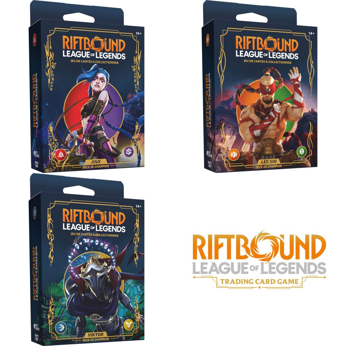 Champion Deck - Origins: Jinx - Riftbound League of Legends TCG - French