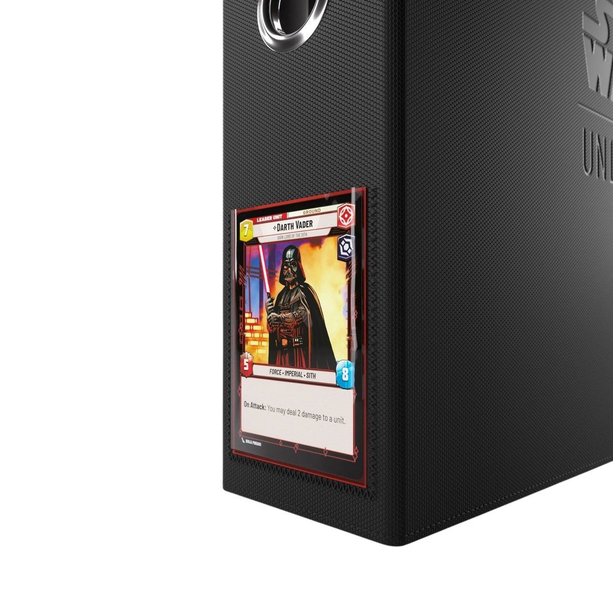 Ring Binder - Premium Cardport 24-Pocket XL Black - Star Wars Unlimited - Gamegenic