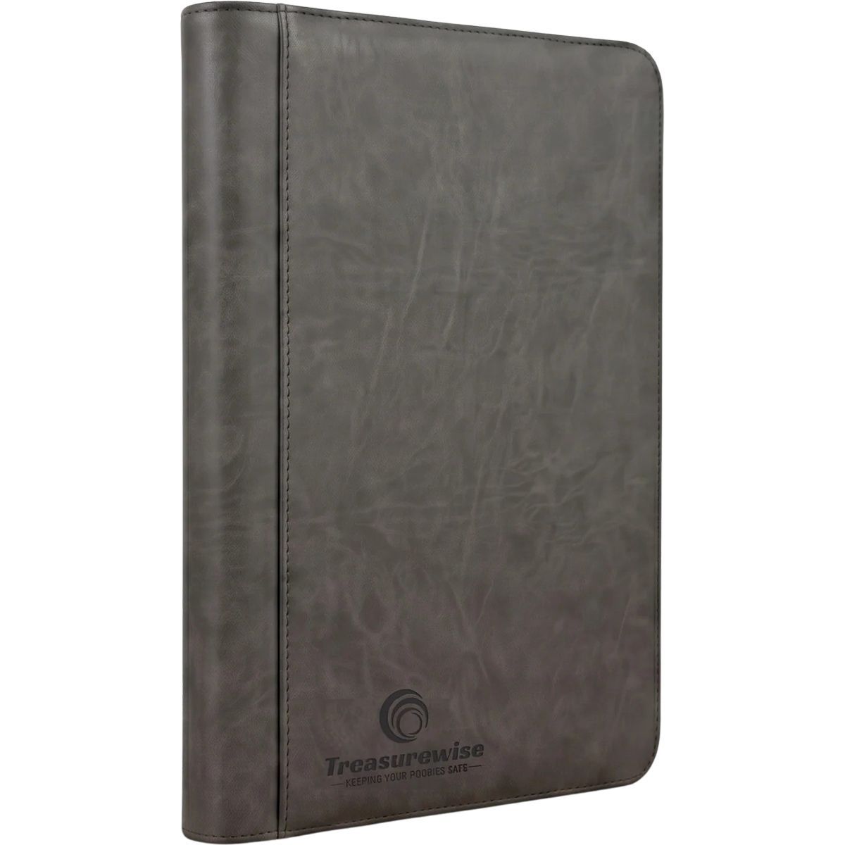 WiseGuard Zip Graded Card Binder - 32 Cards - 4-Pocket Zip Binder - Treasurewise