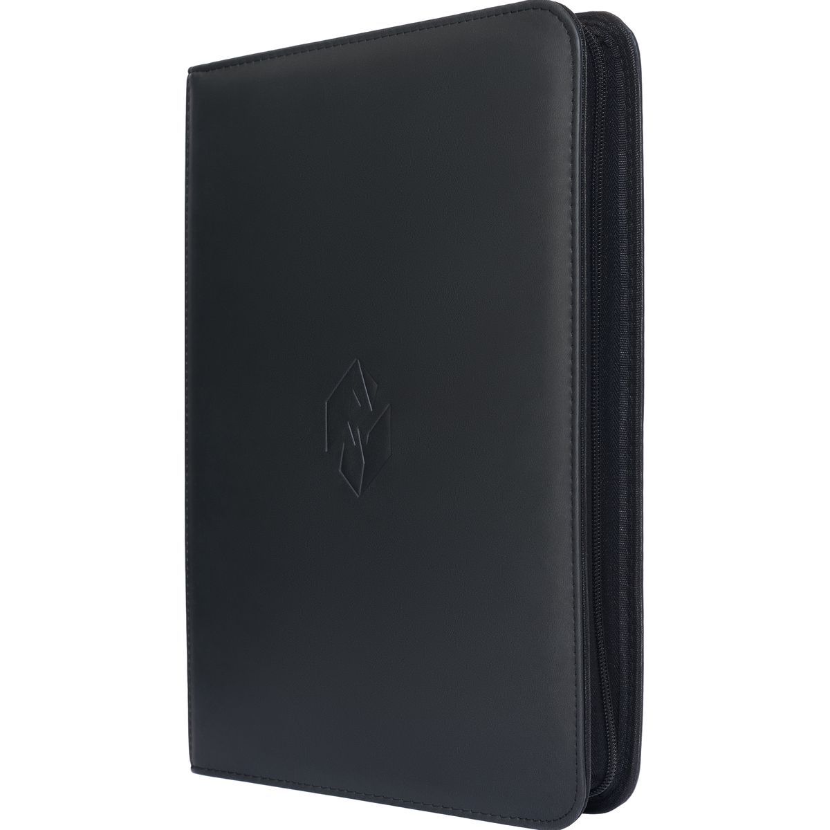 Master-Zip Binder: Premium Black - 540 Cards - 9-Pocket Zip Binder - Newave Collectibles