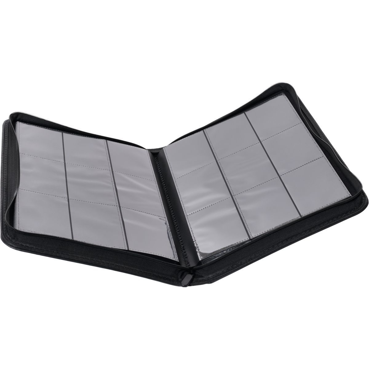 Master-Zip Binder: Premium Black - 540 Cards - 9-Pocket Zip Binder - Newave Collectibles