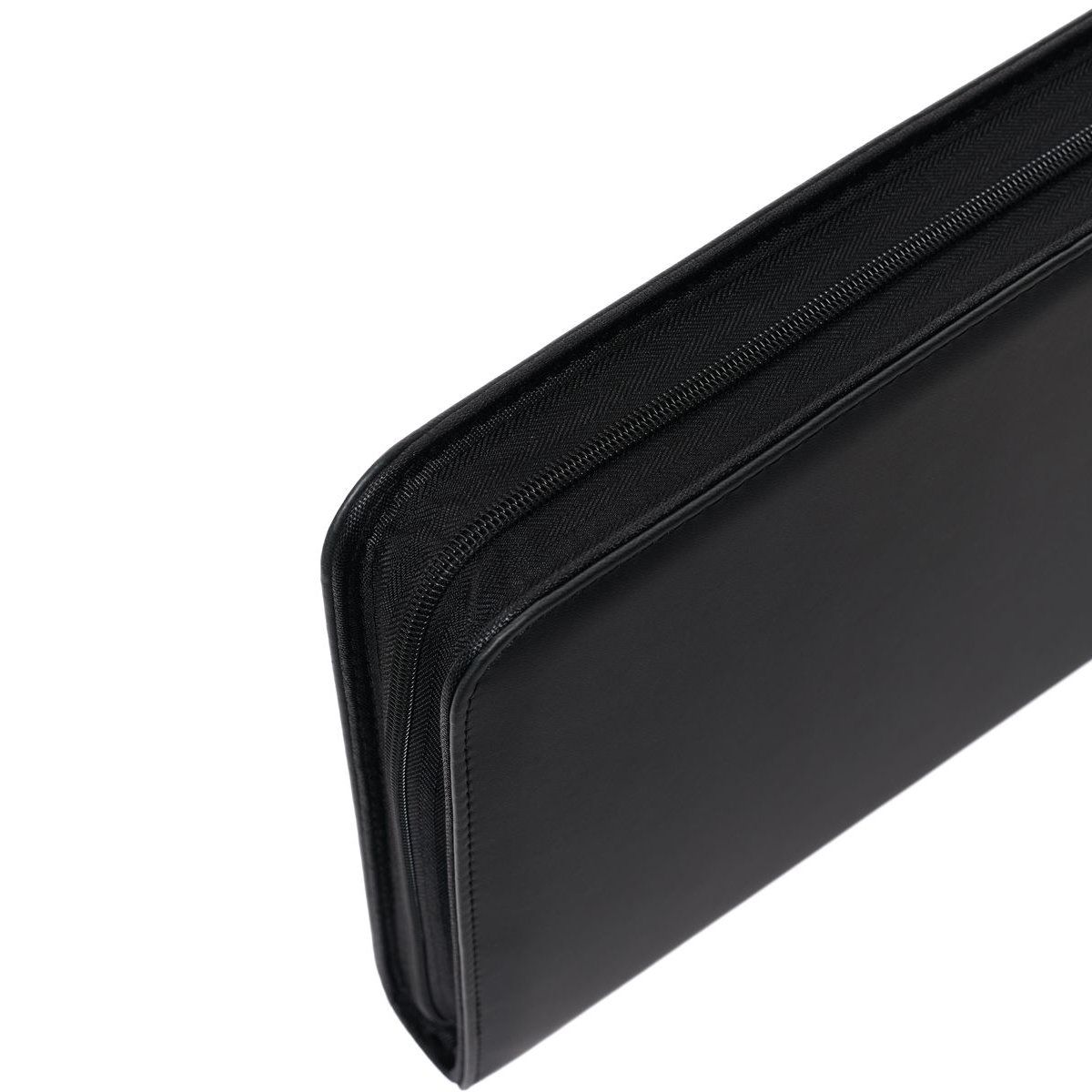 Master-Zip Binder: Premium Black - 540 Cards - 9-Pocket Zip Binder - Newave Collectibles