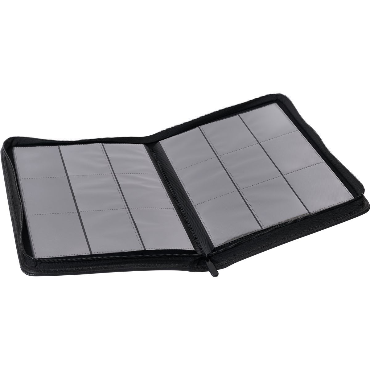 Master-Zip Binder: Premium Blue Flame - 540 Cards - 9-Pocket Zip Binder - Newave Collectibles