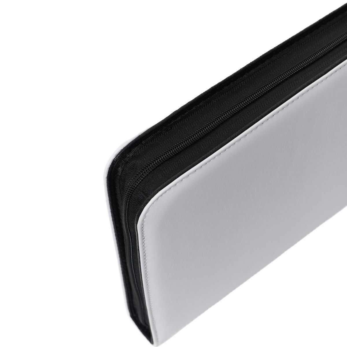 Master-Zip Binder: Premium White - 540 Cards - 9-Pocket Zip Binder - Newave Collectibles