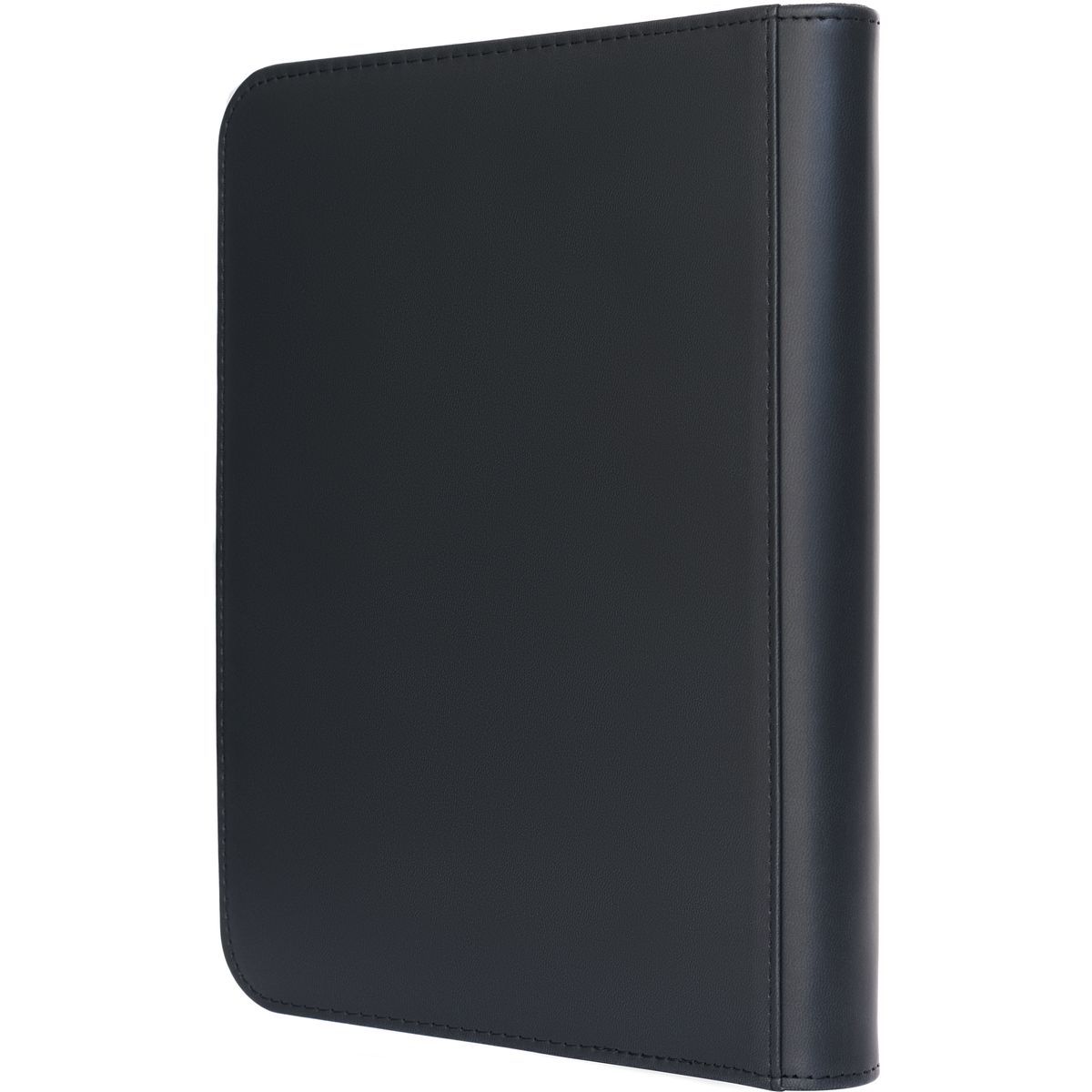 Premium Black Toploader Binder - 144 Cards - 4-Pocket Zip Binder - Newave Collectibles