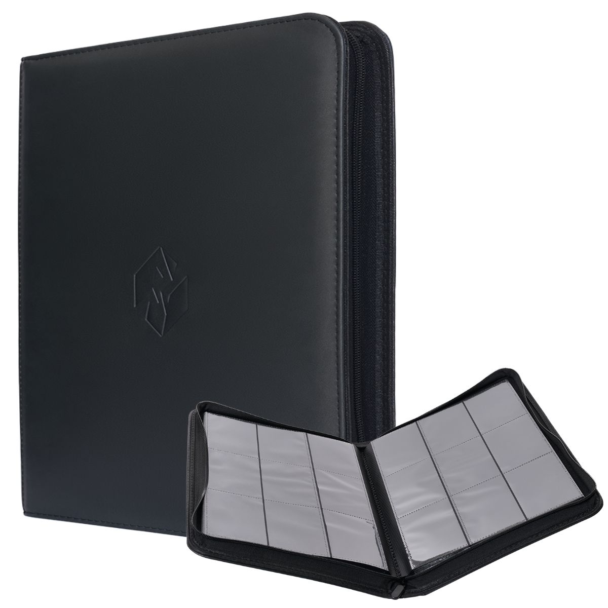Toploader Premium XL Black Binder - 288 Cards - Zip Binder 9 Pockets - Newave Collectibles