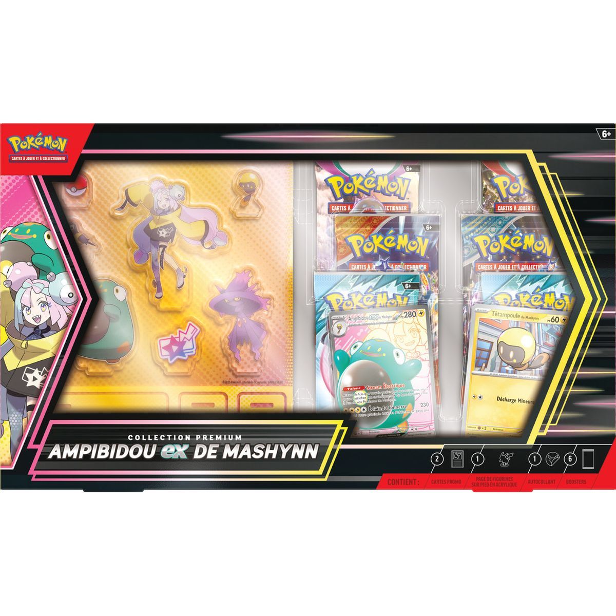 Item 6 Booster Box - Premium Collection: Mashynn's Ampibidou-ex - Pokémon - FR 🇫🇷