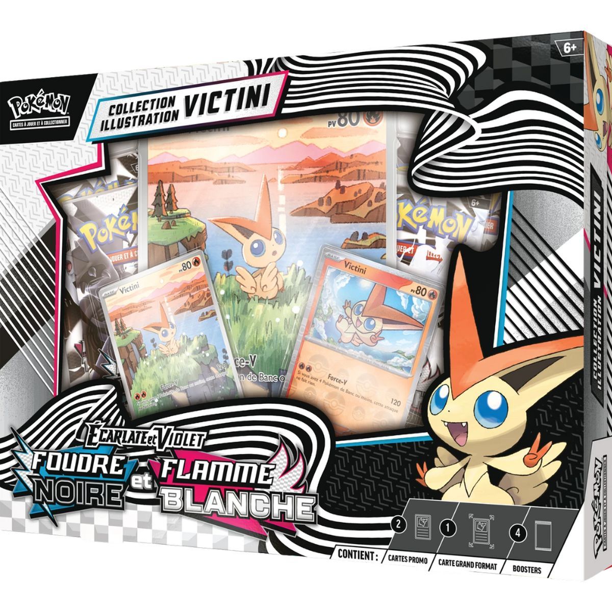 Victini Illustration Collection Box - Scarlet and Purple: White Flame & Black Lightning - [SV10.5 - EV10.5] - Pokémon - FR