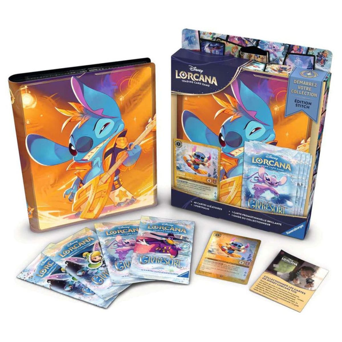 "Start Your Collection" Box Set - 4 Boosters - Stitch - Disney Lorcana - Frostbite - FR