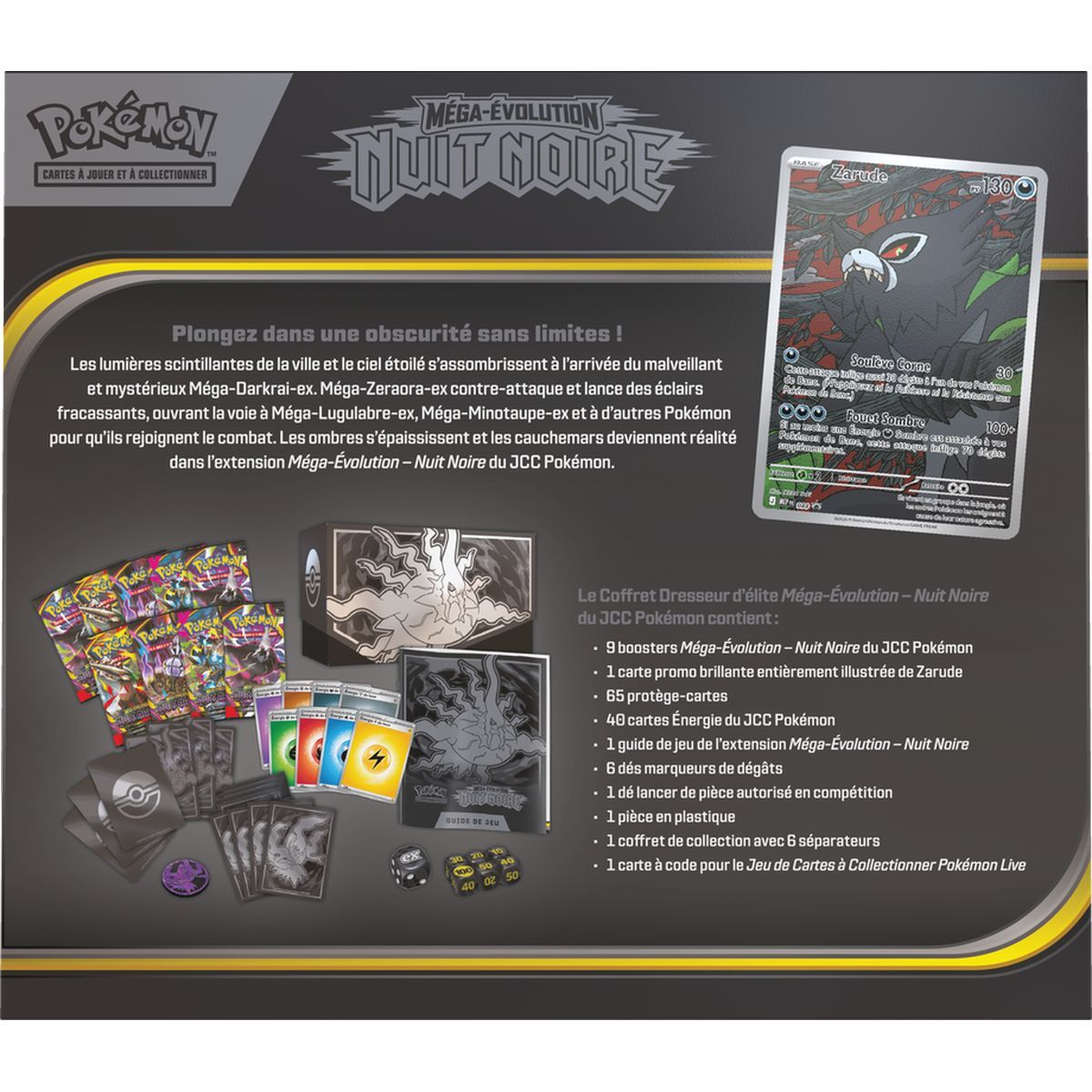 Elite Trainer Box ETB - Mega Evolution - Darkest Hour [ME05][PBL] - Pokémon - FR