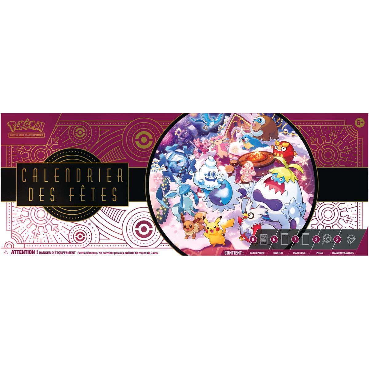 Box Set - Scarlet and Purple - 2025 Holiday Calendar - Pokémon - FR