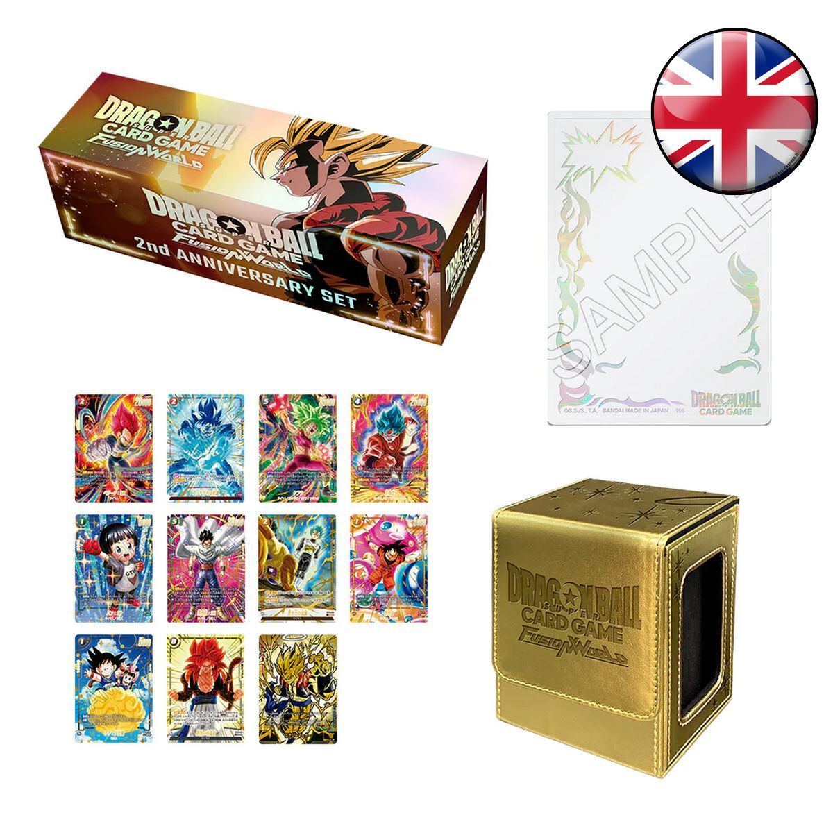 Box - Premium: 2nd Anniversary Set - Dragon Ball Super CG Fusion World - EN