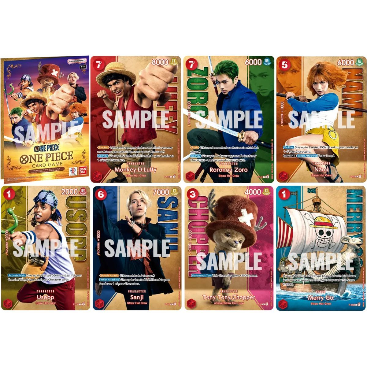 Box - Premium Card Collection - Live Action Vol.2: Strawhat Crew - One Piece Card Game - English