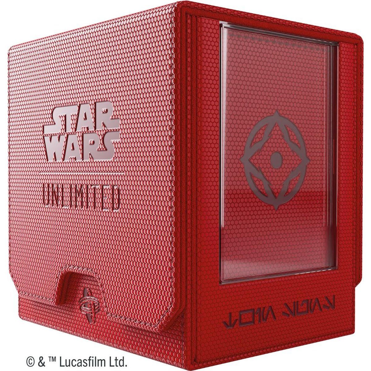 Deck Box - Deck Pod Twin Suns: Red - Star Wars: Unlimited - Gamegenic