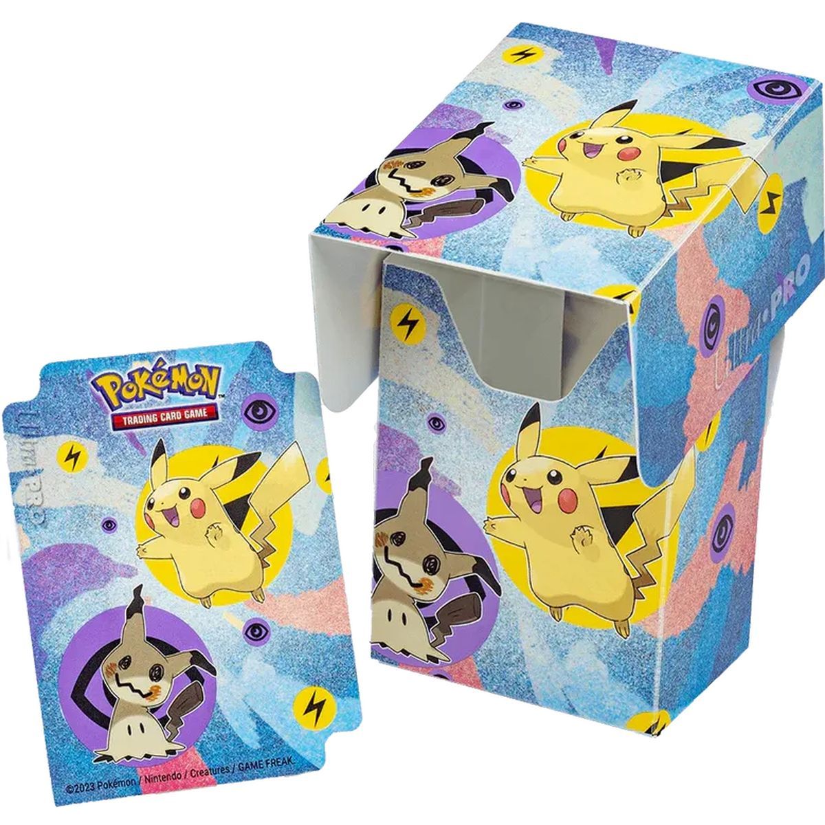 Deck Box - Full View: Pikachu & Mimikyu - Ultra Pro - Pokémon