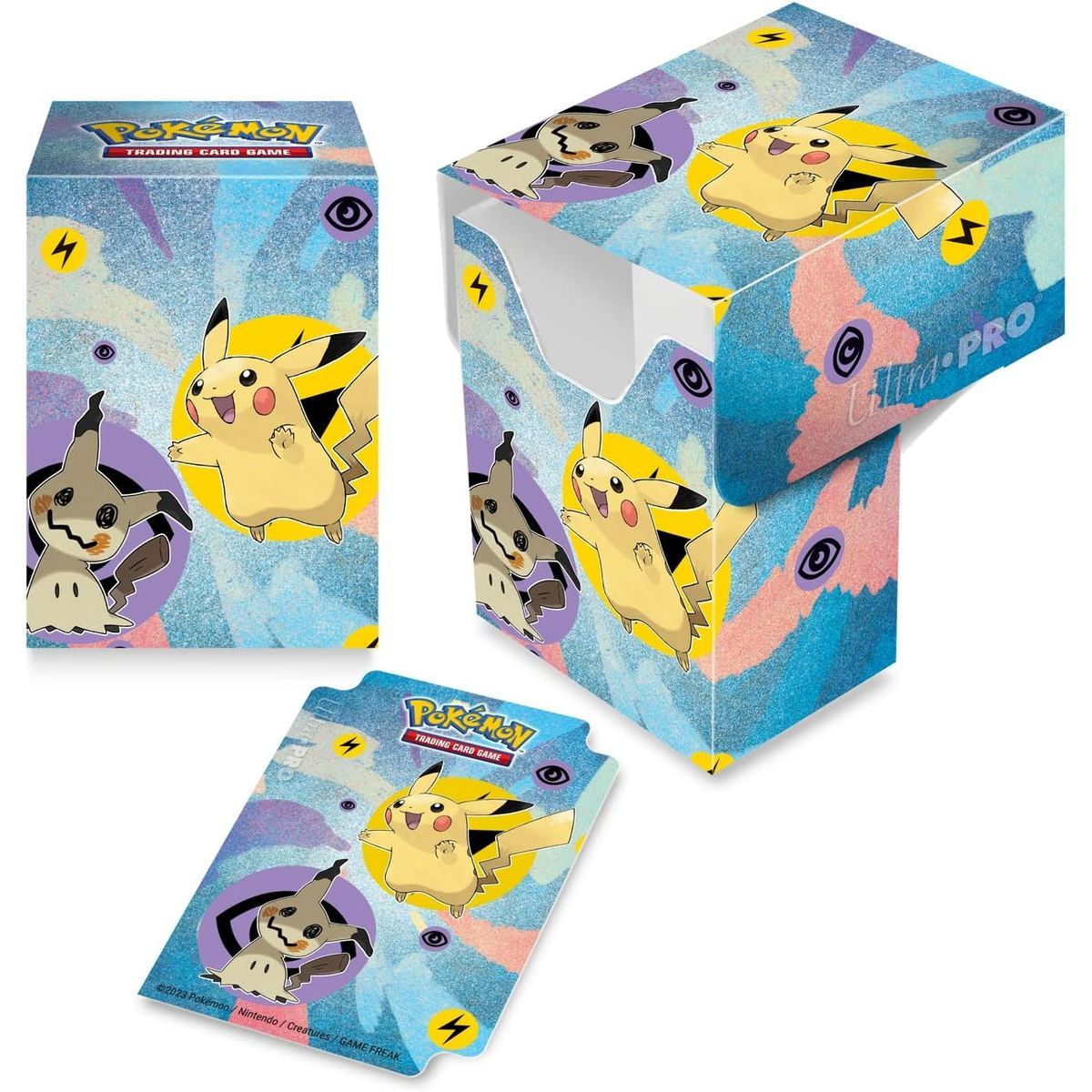 Deck Box - Full View: Pikachu & Mimikyu - Ultra Pro - Pokémon
