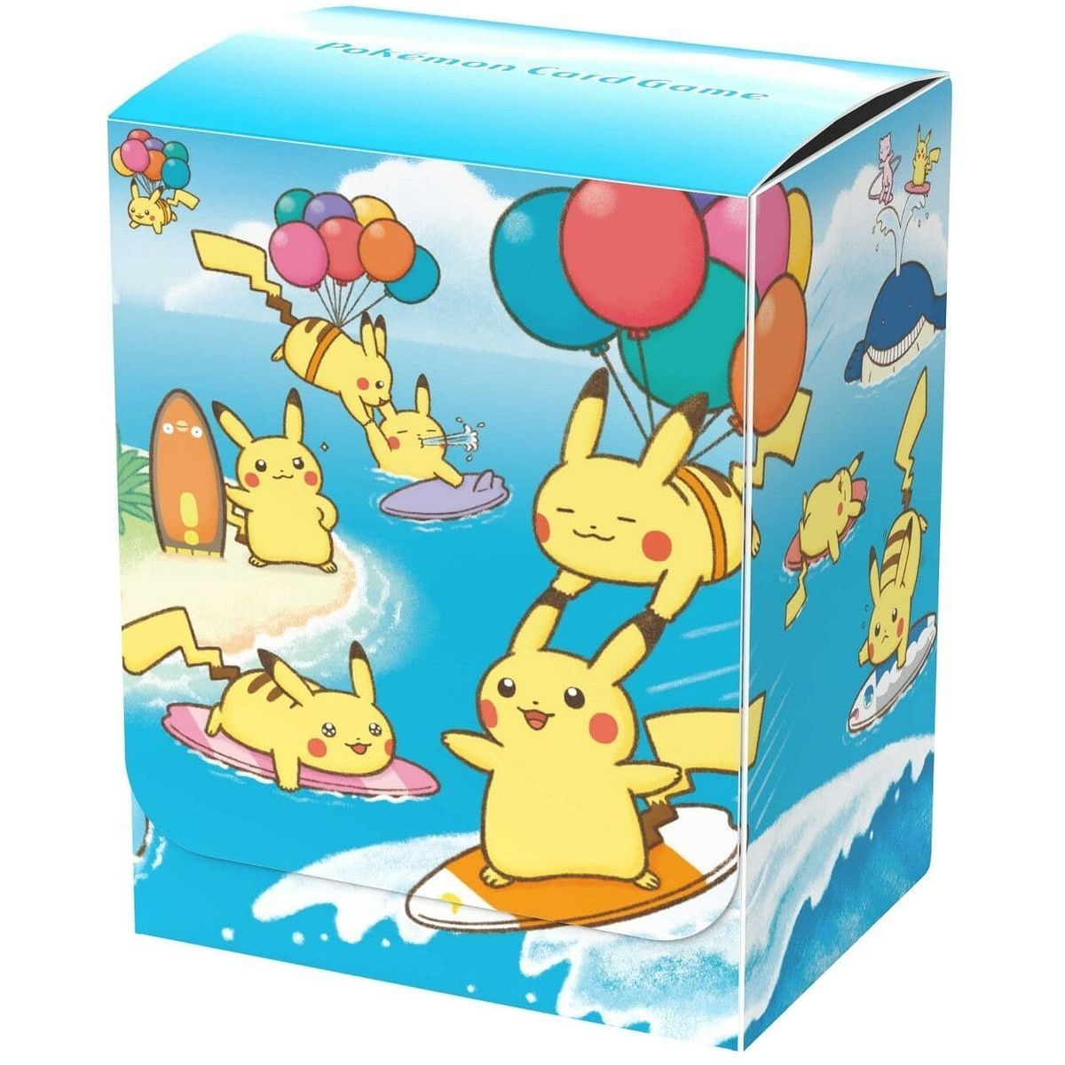 Deck Box - Surfer Pikachu & Flying Pikachu - Pokemon Center
