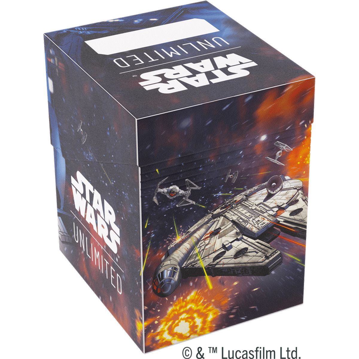 Deck Box - Soft Crate: Han Solo/Millennium Falcon - Star Wars: Unlimited - Gamegenic