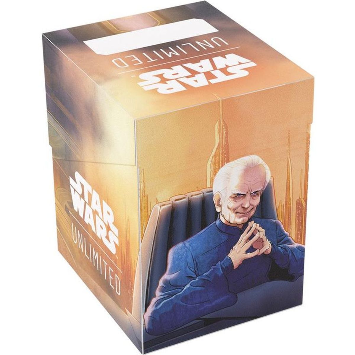 Deck Box - Soft Crate: Padme/Palpatine - Star Wars: Unlimited - Gamegenic