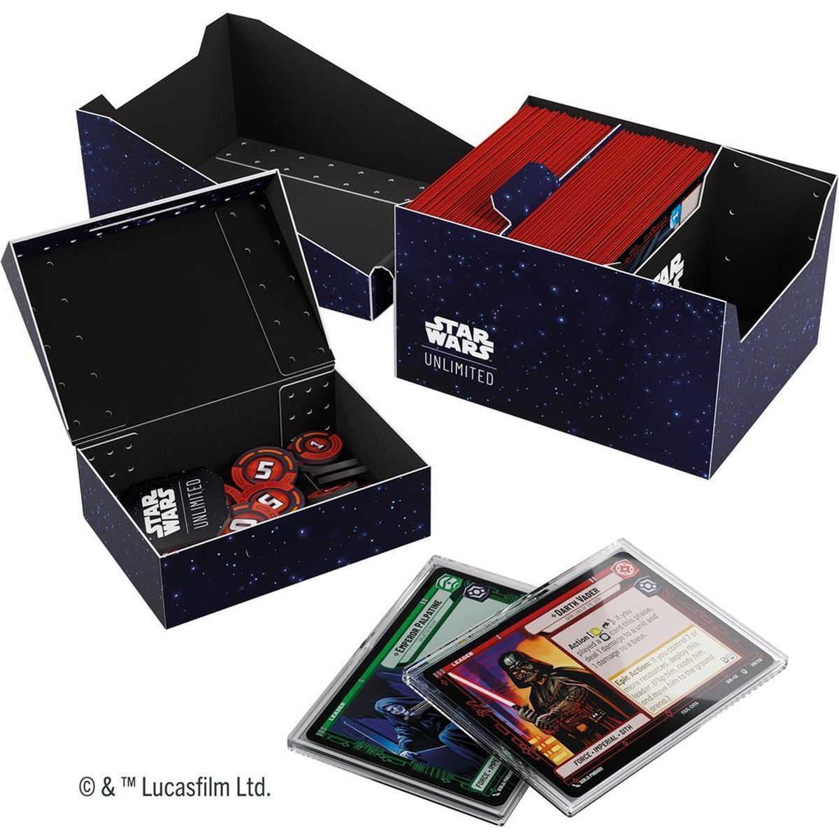 Deck Box - Soft Crate Twin Suns: Logo - Star Wars: Unlimited - Gamegenic
