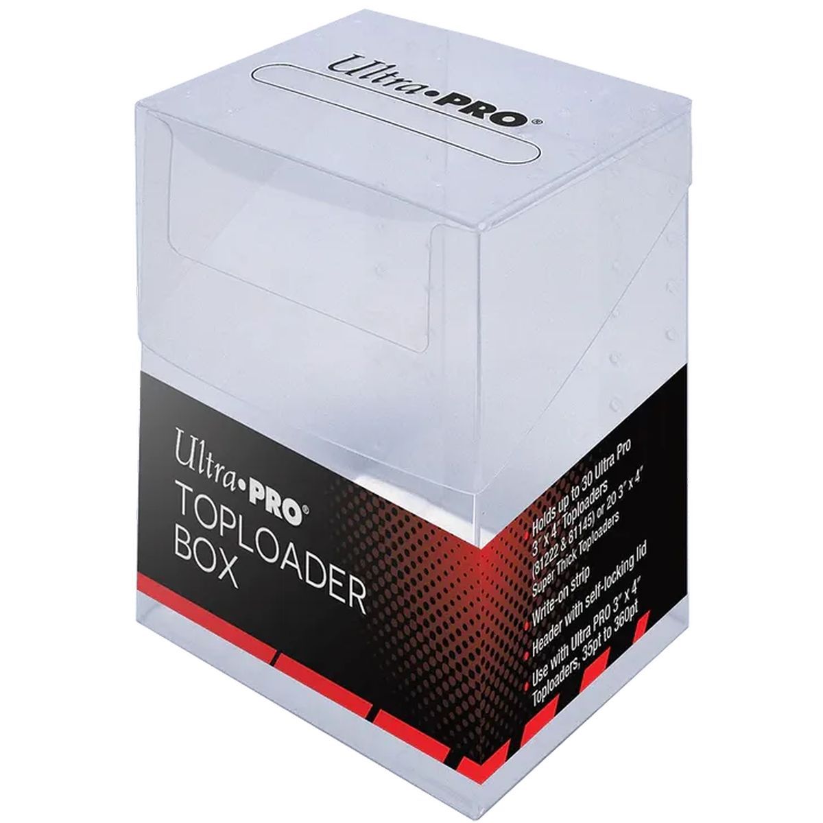 Deck Box - Toploader Storage Box for 3" x 4" Toploaders - Ultra Pro