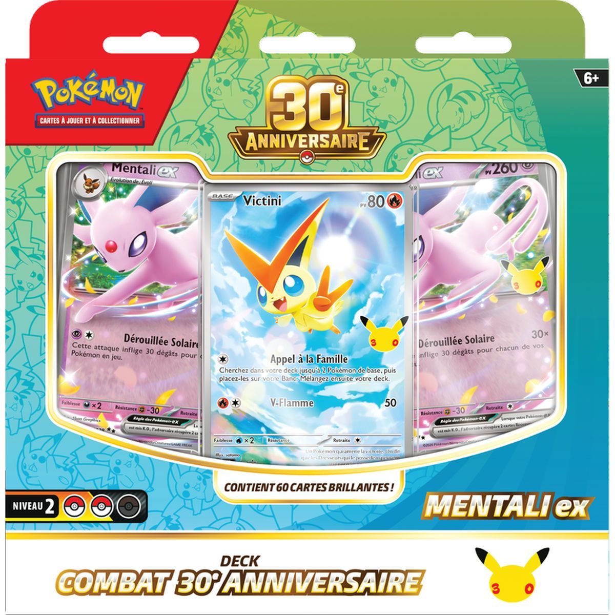 Battle Deck - 30th Anniversary: Espeon ex - Pokémon - 30 years - FR