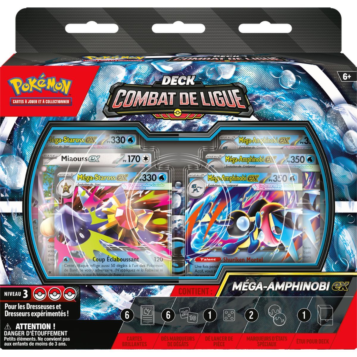 League Battle Deck - Ex Mega Amphinobi - Pokémon - FR