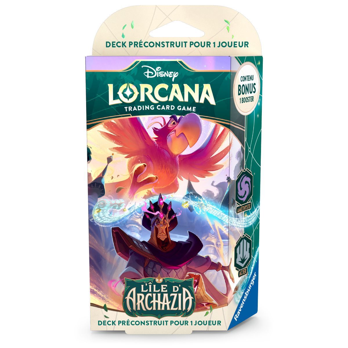 Starter Deck - Chapter 7: The Island of Archazia - Jafar and Iago - Disney Lorcana - Set 7 - FR 🇫🇷