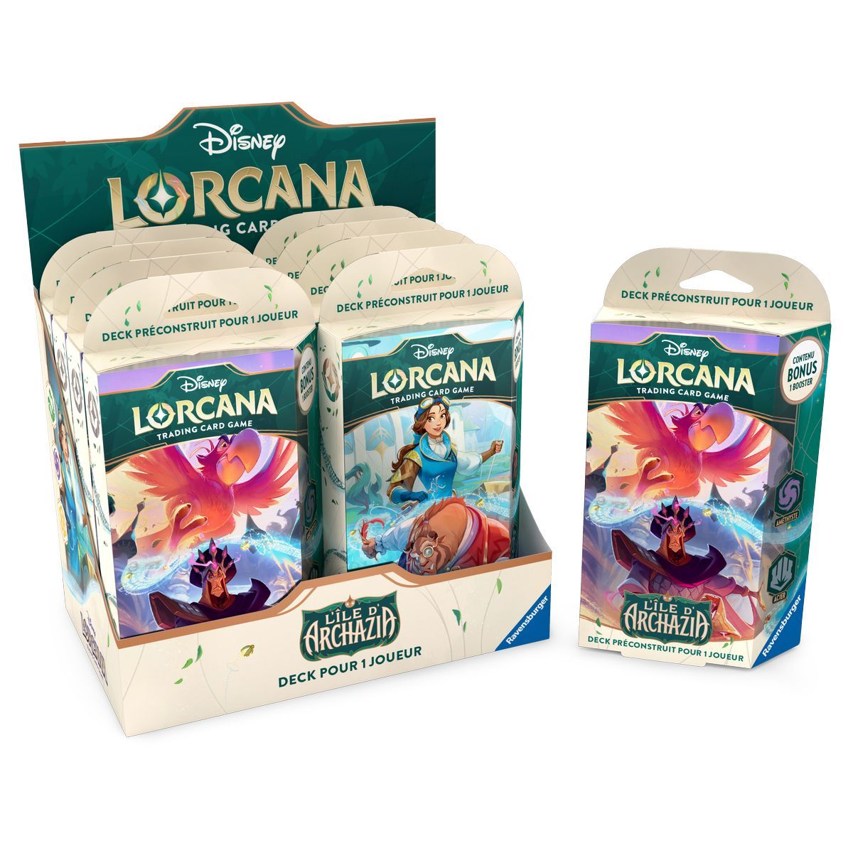 Starter Deck - Chapter 7: The Island of Archazia - Jafar and Iago - Disney Lorcana - Set 7 - FR 🇫🇷