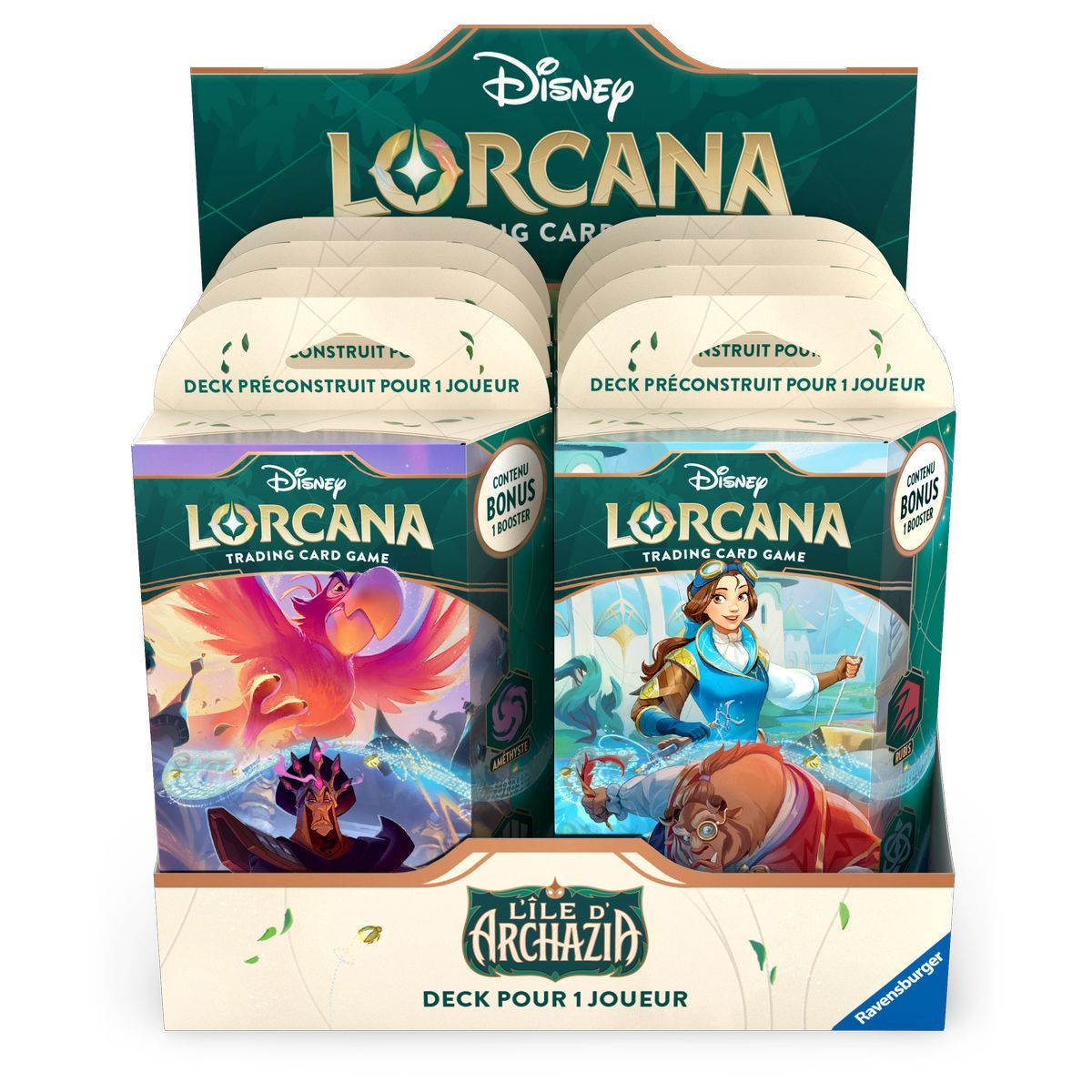 Starter Deck - Chapter 7: The Isle of Archazia - Beauty and the Beast - Disney Lorcana - Set 7 - FR 🇫🇷