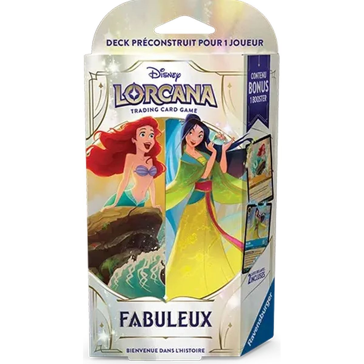 Item Starter Deck - Chapter 9: Fabulous - Ariel & Mulan - Disney Lorcana - Set 9 - FR