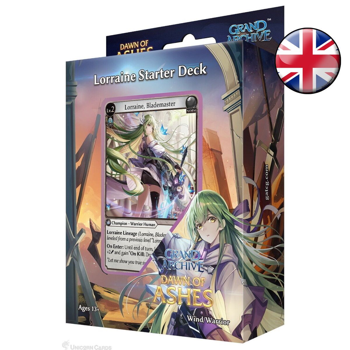Starter Deck - Dawn of Ashes: Lorraine Starter Deck - Grand Archive - EN