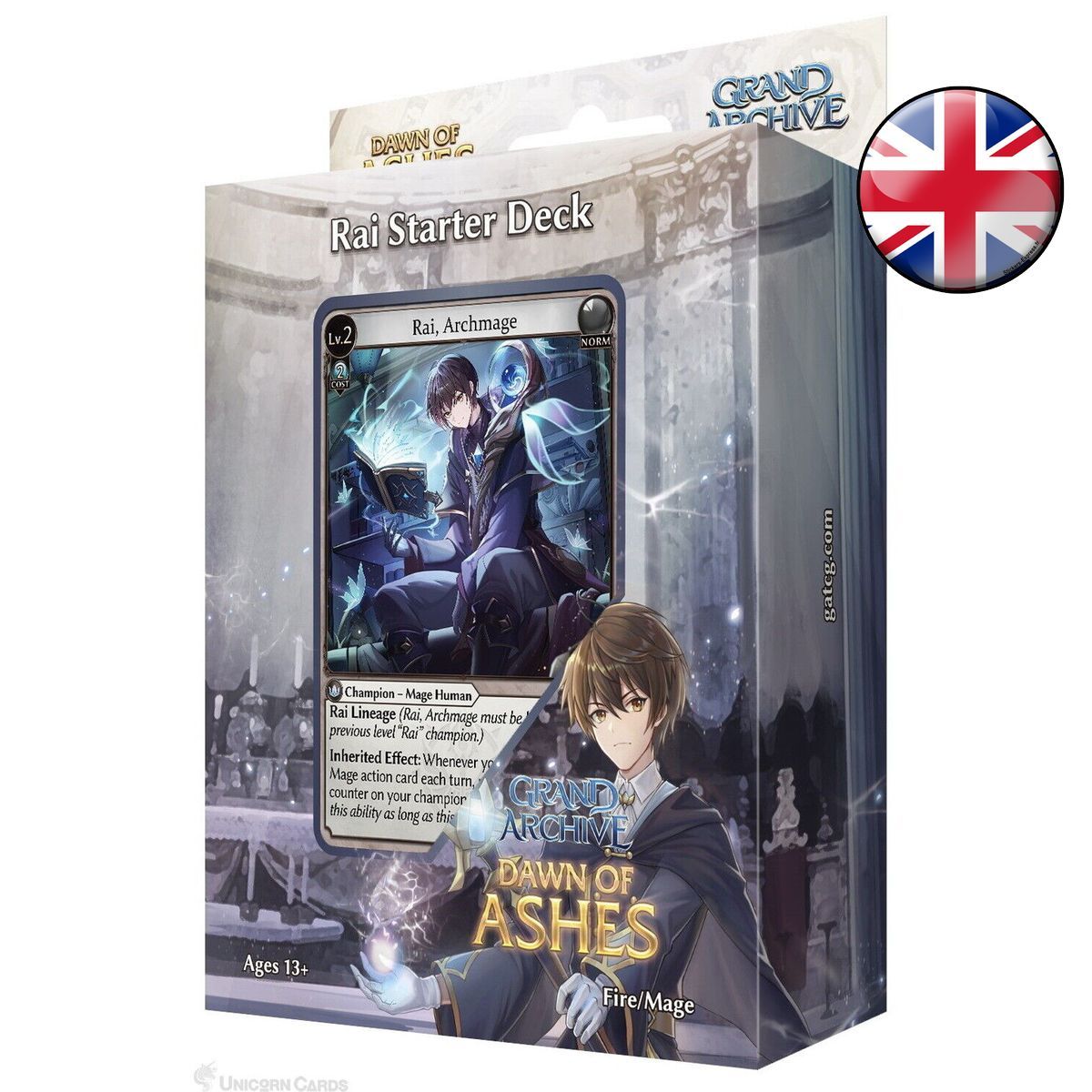 Starter Deck - Dawn of Ashes: Rai Starter Deck - Grand Archive - EN
