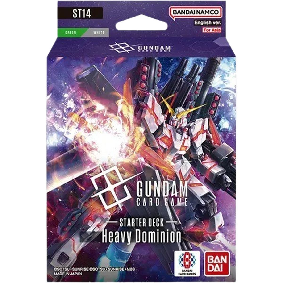 Starter Deck - Heavy Dominion - Gundam CG - ST14 - EN