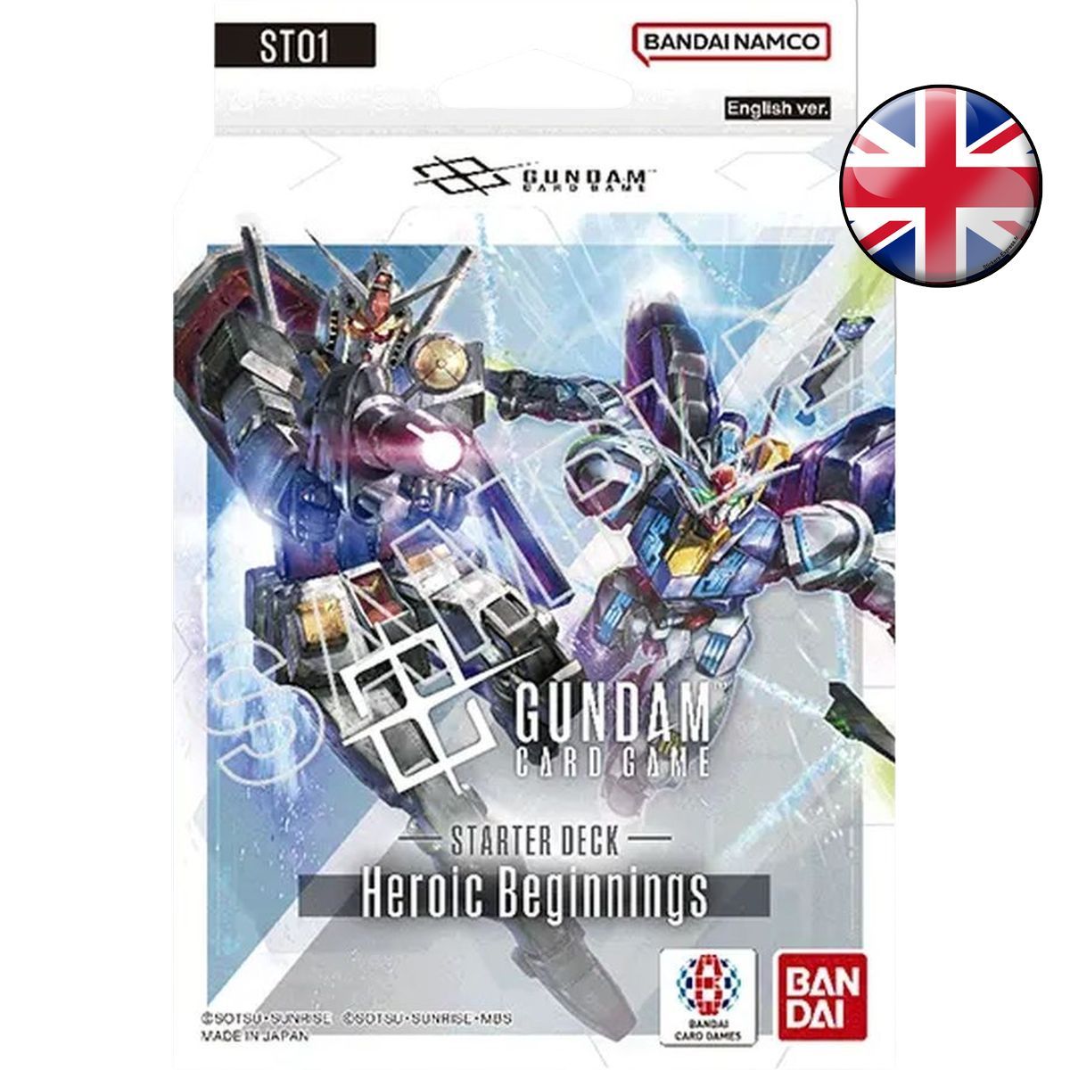 Item Starter Deck - Heroic Beginnings - Gundam CG - ST01 - EN