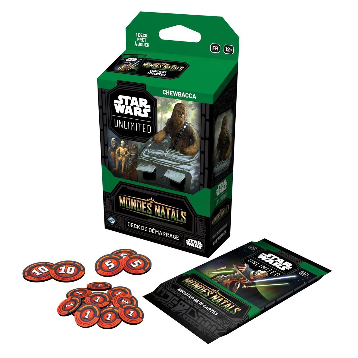 Spotlight Starter Deck - Chewbacca - Star Wars Unlimited: Homeworlds - Set 9 - EN