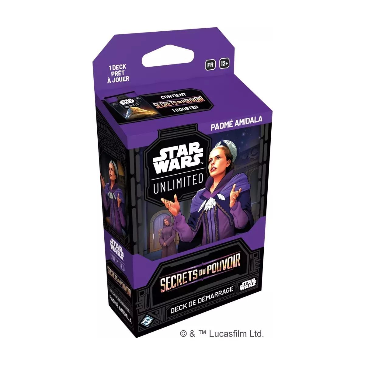 Item Spotlight Starter Deck - Padmé Amidala - Star Wars Unlimited: Secrets of Power - FR
