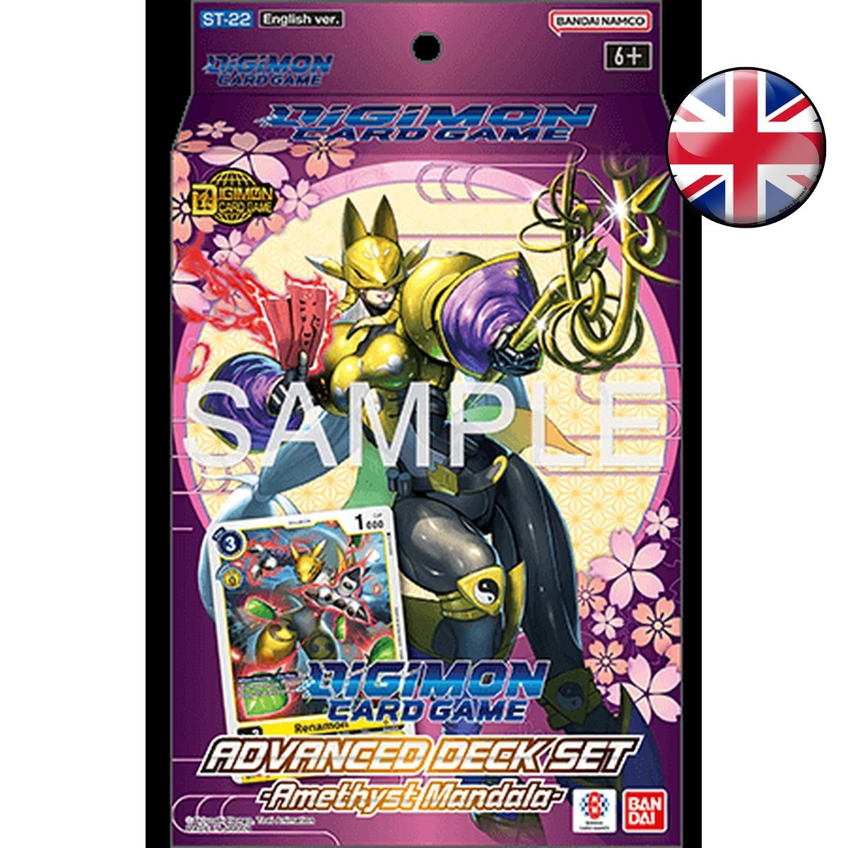 Item Starter Deck - ST22 Amethyst Mandala - Digimon Card Game - EN