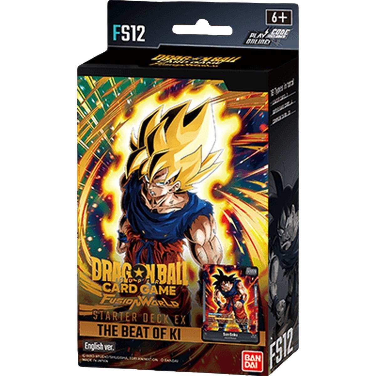 Item Starter Deck - "The Beat of Ki" - FS12 - Dragon Ball Card Game Fusion World - EN