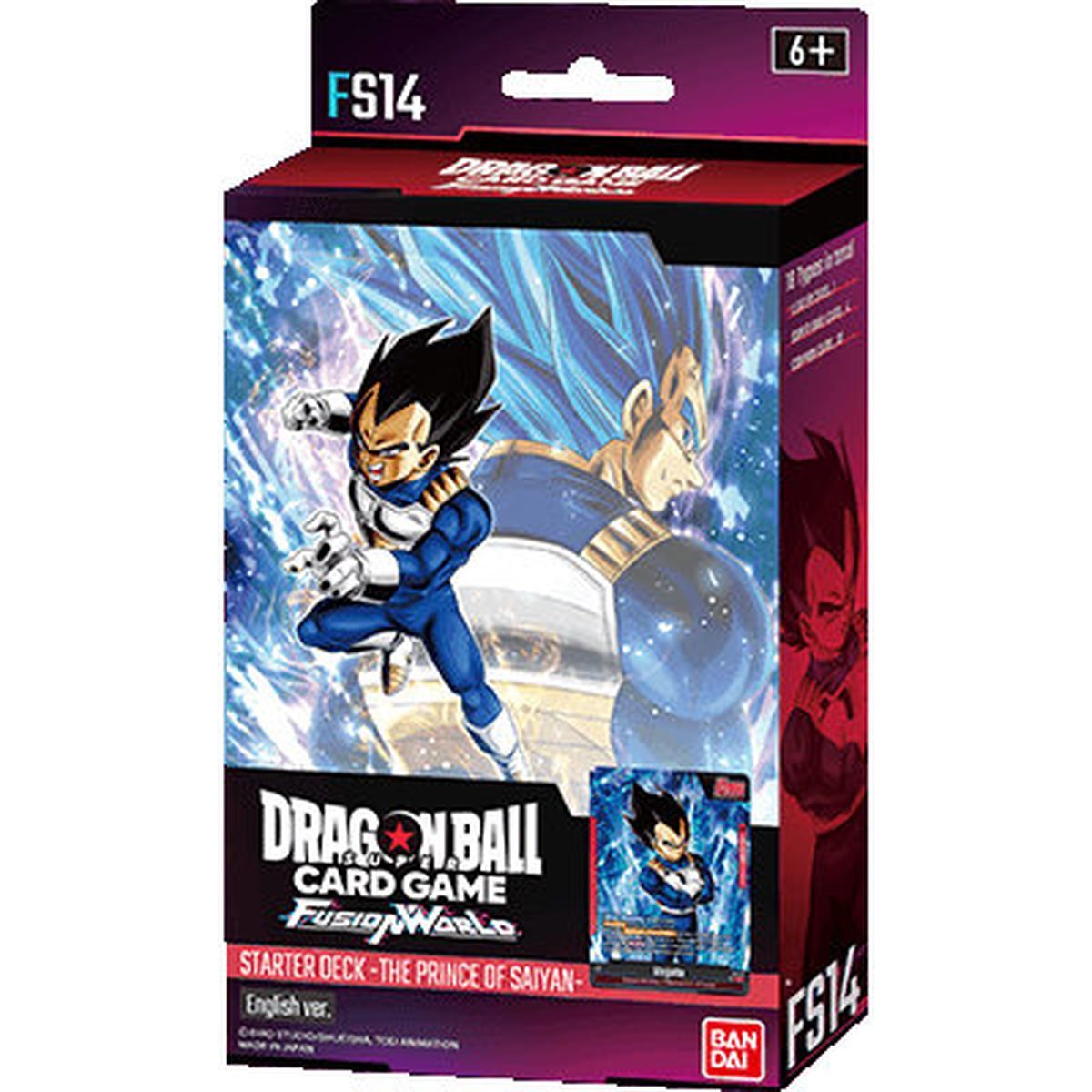 Starter Deck - "The Prince Of Saiyan" - FS14 - Dragon Ball Card Game Fusion World - EN