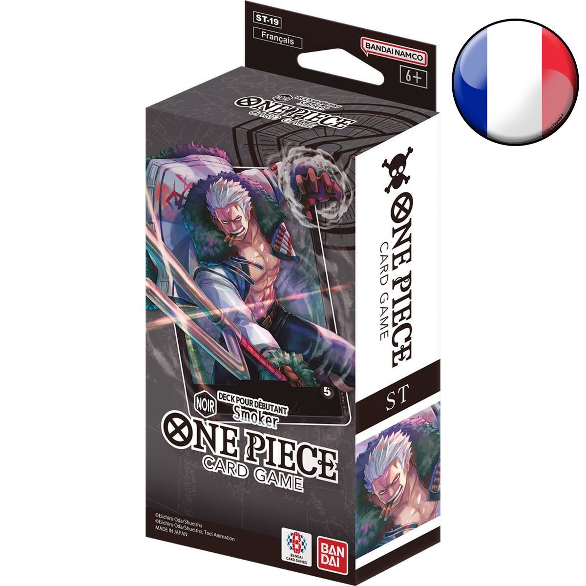 Beginner Deck - Black - Smoker - One Piece CG - ST19 - FR