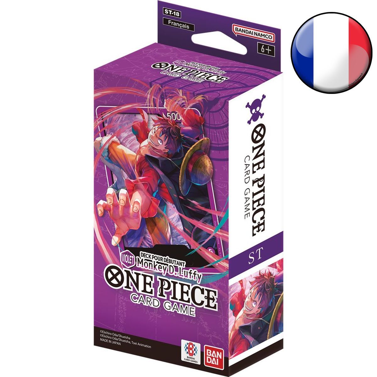 Beginner Deck - Purple - Monkey D. Luffy - One Piece CG - ST18 - FR