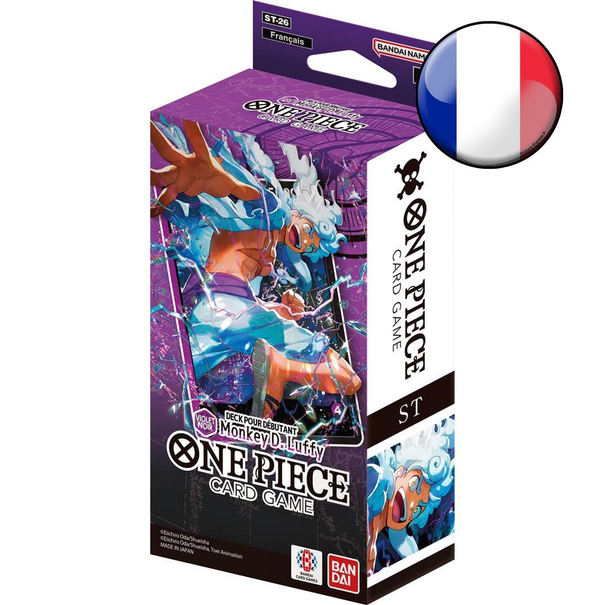 Item Starter Deck - Purple/Black - Monkey.D.Luffy - One Piece CG - ST26 - FR