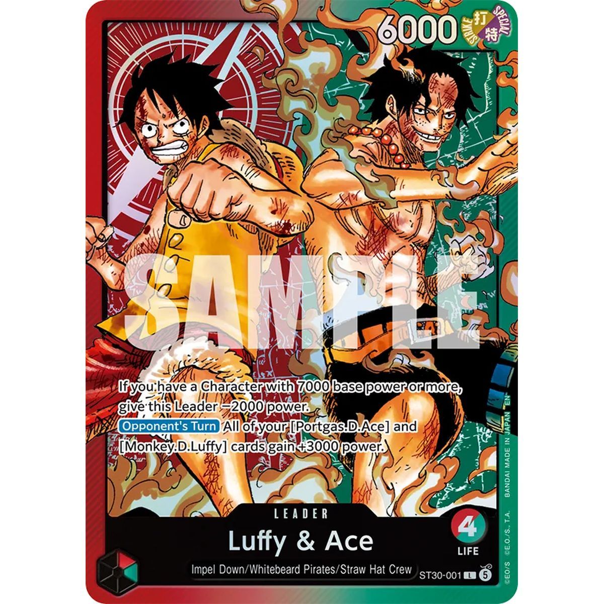 Starter Deck - Ace & Luffy - One Piece CG - ST30 - EN