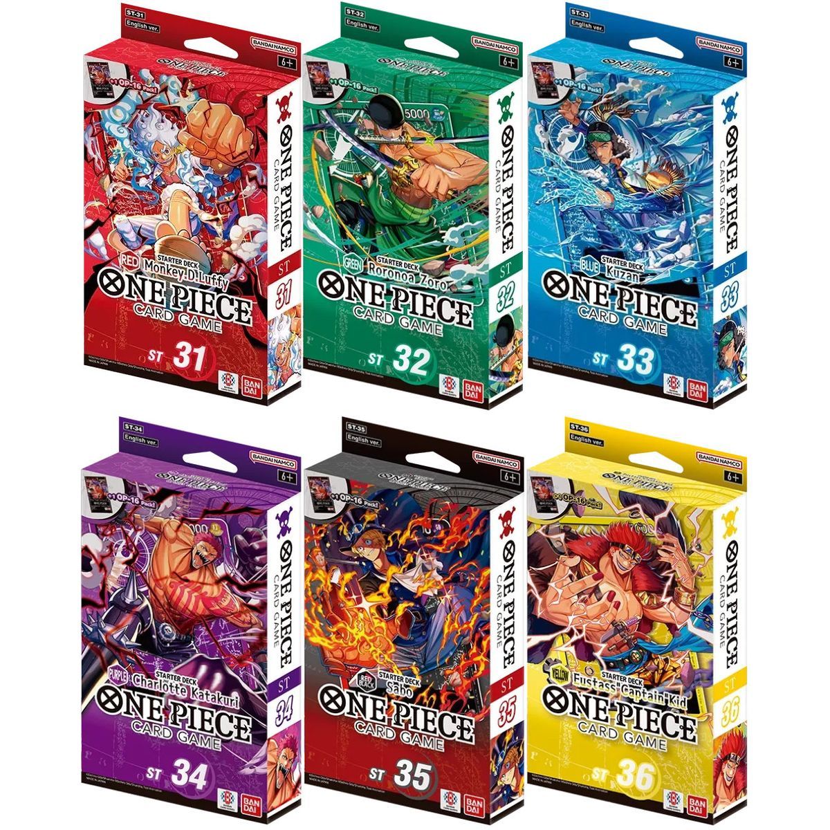 Beginner Deck - Charlotte Katakuri (Purple) - One Piece CG - ST34 - EN